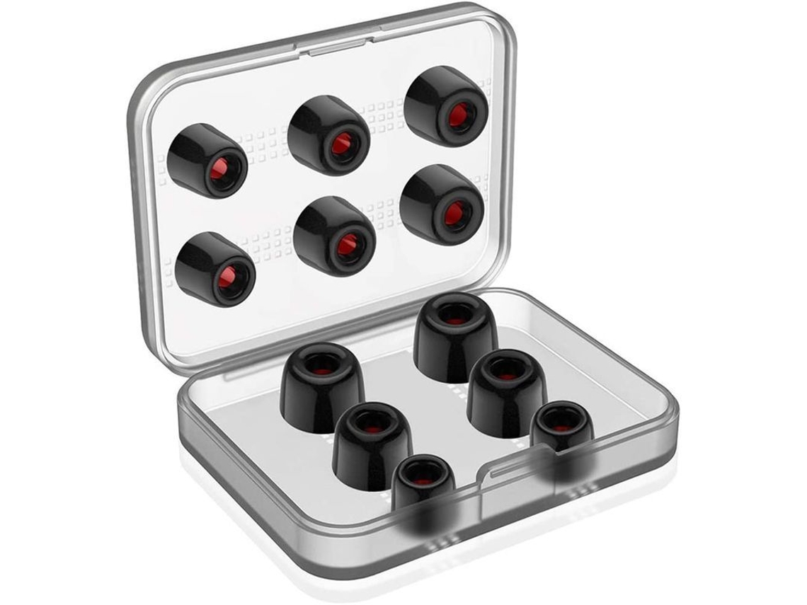12 Almohadillas De Repuesto Para Auriculares Powerbeats Pro Premium Memory Foam De 5-6,3 Mm (s/m/l)