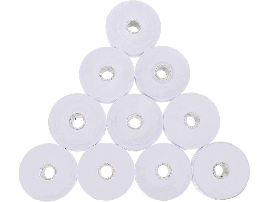 10 rollos de papel para cronómetro electromagnético para experimentos de física CHABERLU