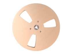 Rollo De Cinta De Aleación De Aluminio Vacío De 1/4 De Pulgada Y 7 Pulgadas Con 3 Agujeros Para Teac