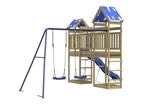 Parque infantil de exterior VIDAXL madera de pino impregnada