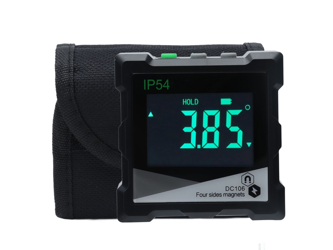 Medidor De Ángulo Digital Con Pantalla Lcd De 4x90 Grados, Magnetismo, Inclinómetro Ip54, Medidor De Bisel
