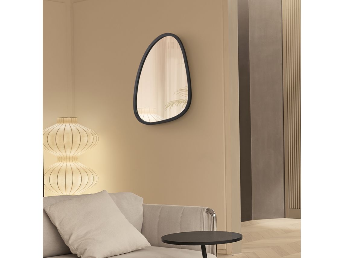 Espejo de Pared [EN.CASA] (MDF - Negro)