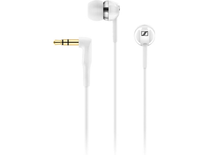 Auriculares con Cable SENNHEISER Cx 100 (In Ear - Blanco)