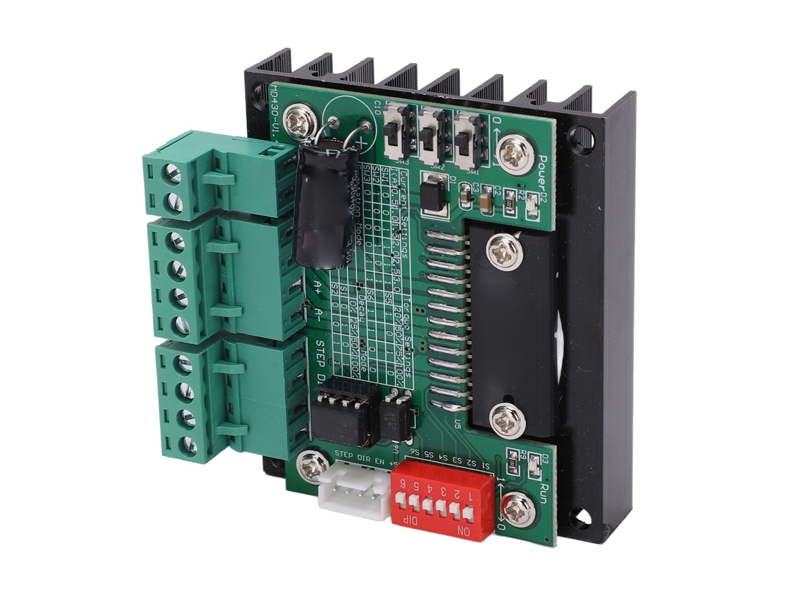Controlador De Motor Paso A Paso De Un Solo Eje Tb6560, Placa Md430 Nema 17-23, 9x9x4cm, 130g