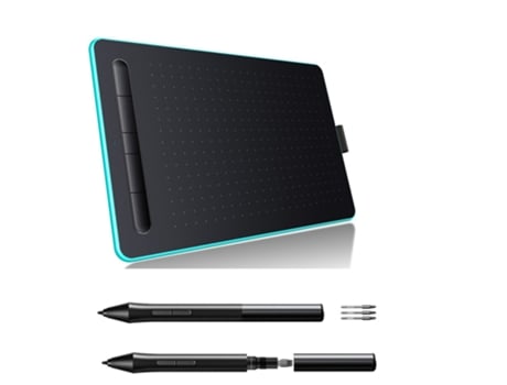 Tableta gráfica VSON WP9620N, tableta de dibujo con 8192 niveles de sensibilidad a la presión, resolución 5080LPI, velocidad de lectura de 230PPS, ...