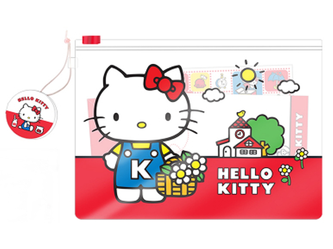Carpeta de documentos vintage de Hello Kitty
