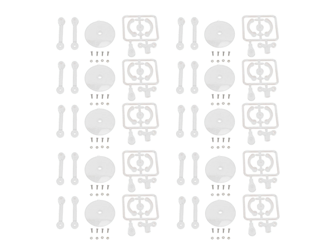 10 Piezas De Soportes De Plástico Para Figuras De Acción, Bases De Exhibición Para Minifiguras, Fácil Montaje, Transparentes.