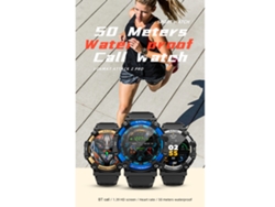Reloj Inteligente Lokmat Attack 2 Pro De 1,39 Pulgadas Con Pantalla Táctil Led Tft, Bluetooth, Llamadas, Rastreador De Actividad Física, Ip68, Resiste
