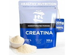 Creatina monohidrato en polvo 306 g Creatina pura sin sabor Suplemento deportivo para el aumento de masa muscular Sin aditivos ni alérgenos Hn (90 porciones)