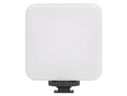 Luz De Relleno Led Mini Bonita Luz Blanca Con Tuerca 1/4in Portátil Para Trípode Cámara Video