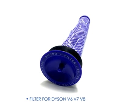 Cepillo de rodillo principal con filtro HEPA para aspiradora de mano Dyson V6 DC59 DC62 SV03, Kit de piezas de repuesto