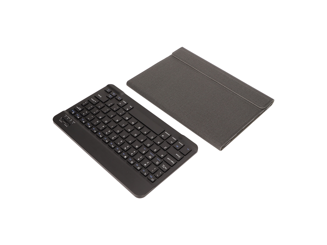 Capa De Couro Com Teclado Sem Fio Para M40 Air P30hd Tablet Laptop Pc Portátil Slim Touchpad
