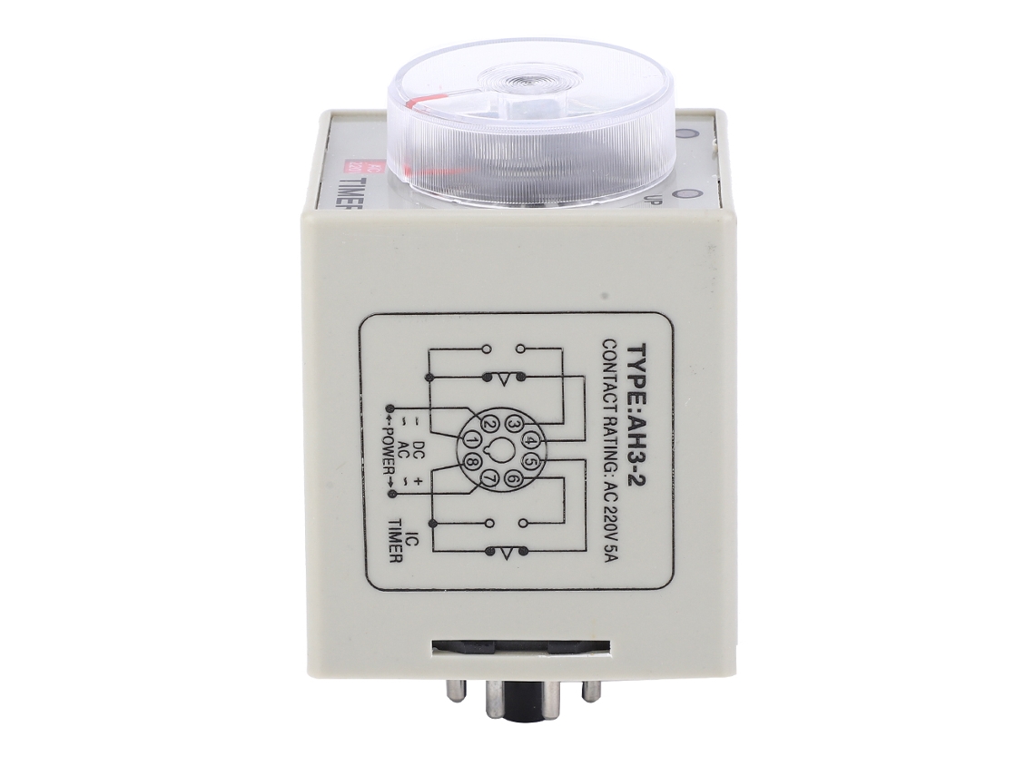 Controlador De Retardo De Temporizador Mini Ah3-2 De 8 Pines Ca Para Sistema De Control Automático