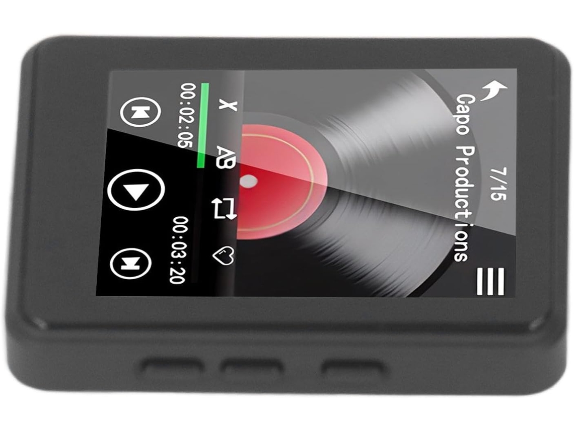 Reproductor MP3 y MP4 con chip 5.3, decodificación de sonido AAC, tecnología de sonido Hi-Fi y memoria Gokoco.