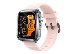 Smartwatch F330 Sos Con Datos De Salud, Ecg, Hrv (variabilidad De La Frecuencia Cardíaca), Oxigenación Sanguínea Y Análisis Corporal (rosa)
