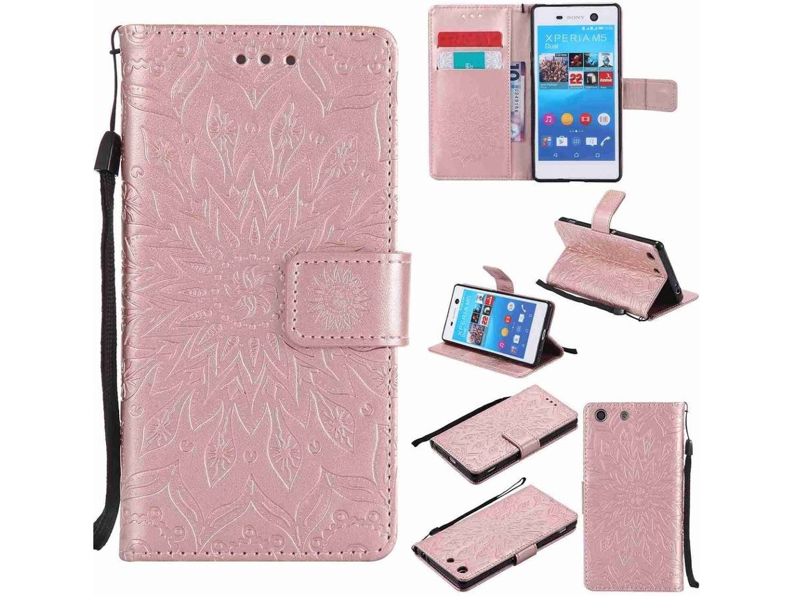 Funda Sony Xperia M5 5 HONGWE. Rosa