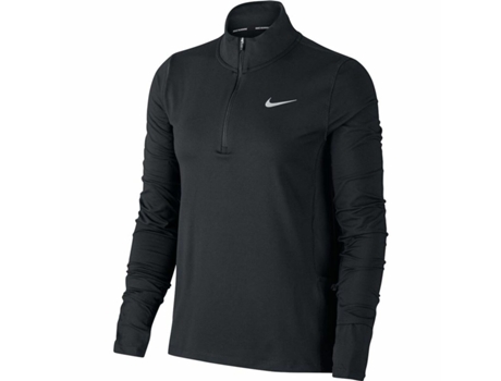 Camisa de Manga Larga Mujer NIKE Element Negro - S