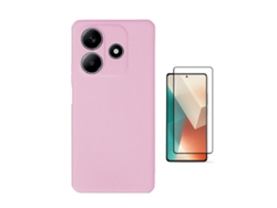 Protector de Pantalla Gorilasglass Proteção para Xiaomi Redmi Note 14 GIFT4ME Rosa