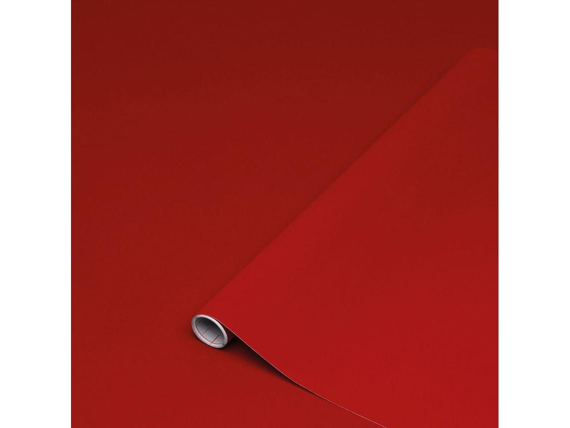 Pegatina de Pared D-C-FIX Terciopelo Rojo (5 m)