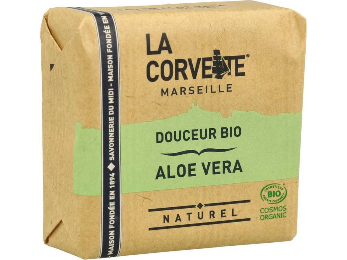 Jabón LA CORVETTE Suave Aloe Vera Bio (100 g)