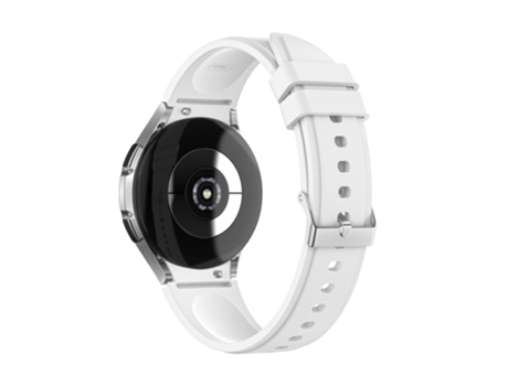 Correa de Silicona ajustable para Samsung Galaxy Watch4 Classic 46mm/Watch4 Classic 42mm/Watch4 44mm/Watch4 40mm - blanco