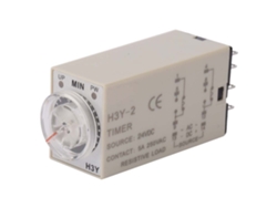 Relé Temporizador De Retardo De Alta Precisión H3y-2 8 Pines 24vdc(10m)