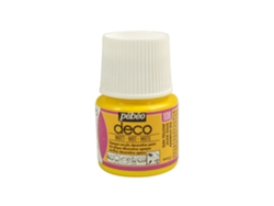 Tinta Acrílica PÉBÉO Mate (Opaca - Amarillo Sol - 45ml)