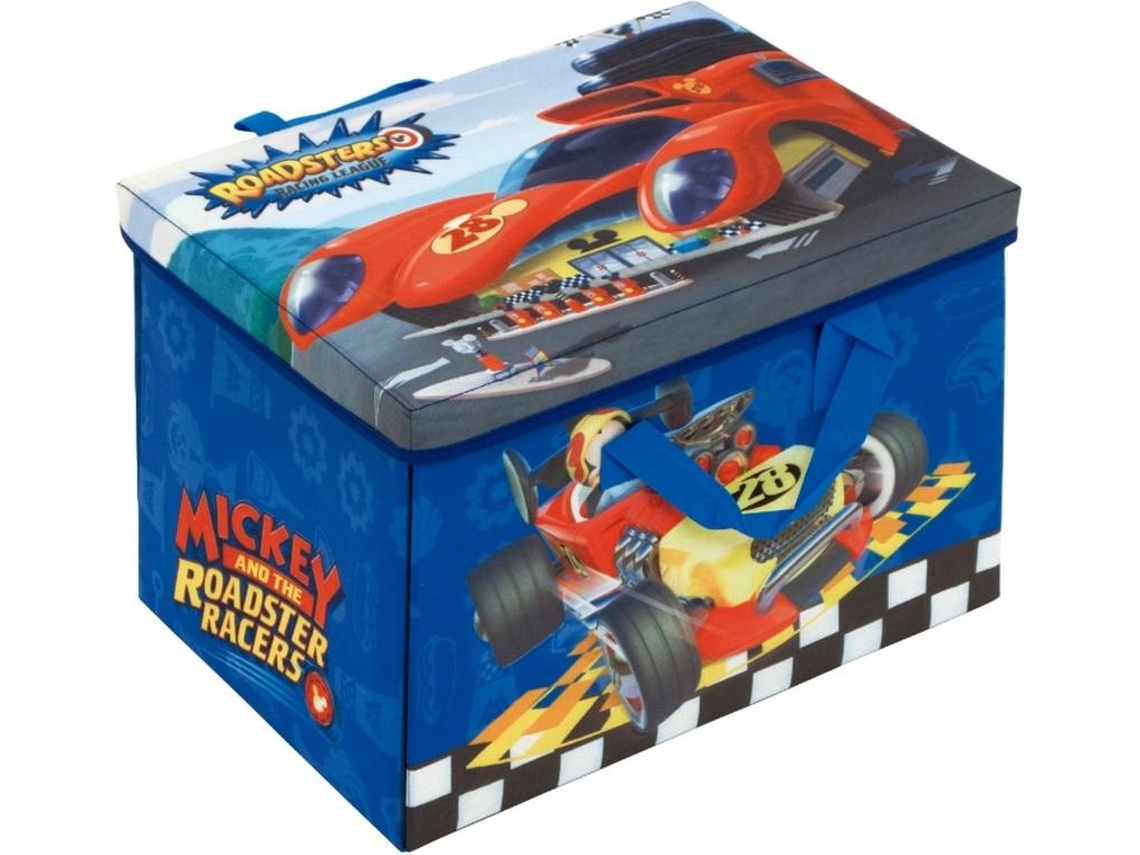 Caja de Almacenamiento MICKEY MOUSE 64643 Azul (28 x 41 x 31 cm)