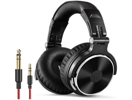 Auriculares ENKERS Estudio de monitor de auriculares con cable y mezcla de DJ estéreo con chip de controlador premium de 50 mm para juego de teléfo...