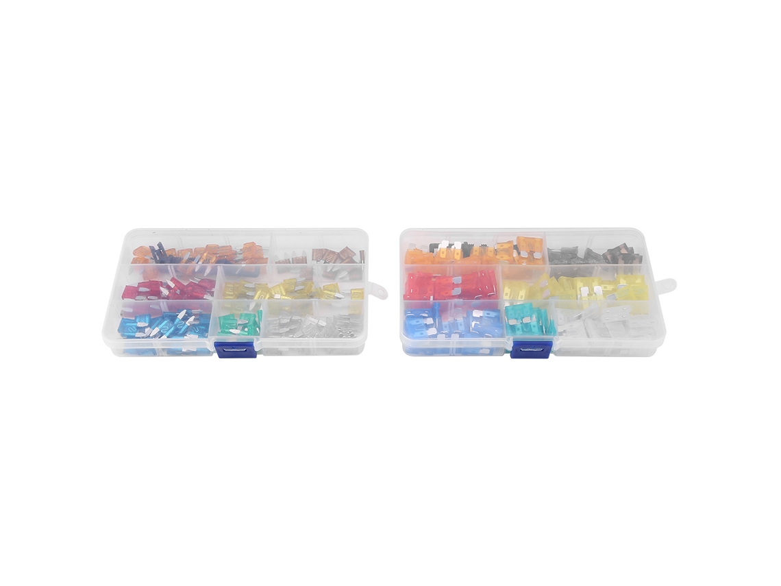 Kit De 242 Fusibles Para Automóviles, Camiones Y Barcos, De 5a A 30a, 2 Cajas.