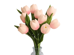 Pack de 10 Lirios de Seda Artificiales para Decoración de Bodas KOFIHETY