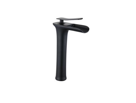 Grifo monomando de lavabo en color negro modelo Izalco (Artazul en negro) UNIVERSAL DE GRIFERÍA