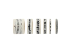 6 Rollos De Cintas Washi Diy