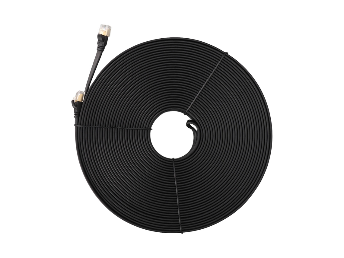 Cable Ethernet Cat8 De Alta Velocidad De 40 Gbps Y 2000 Mhz, 30 M, Para Pc, Router, Ps5 Y Ps3.