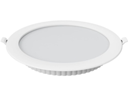 Juego de 6 luces LED empotrables de techo de 20 cm y 20 vatios, con diseño ultrafino. Gokoco