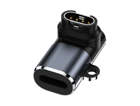 Adaptador de carga para reloj Garmin, interfaz: codo 90 de 8 pines