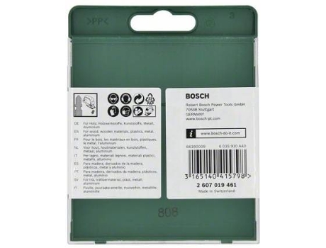 Conjunto de 8 Láminas de Sierra BOSCH de Calar de Insercción T