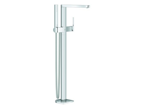Mezcladora monomando de bañera GROHE Plus DN 15, de instalación en el suelo, ducha de mano Euphoria Cube, 2 consumidores