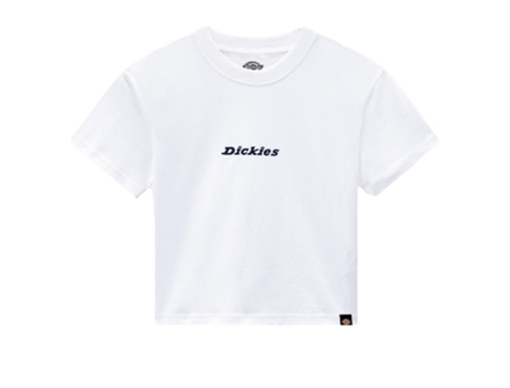 Camiseta de Mujer DICKIES Loretto Blanco (S)