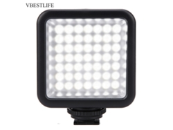Luz Led Portátil Mini Vbestlife W49 Regulable Panel De Luz De Video Para Cámara