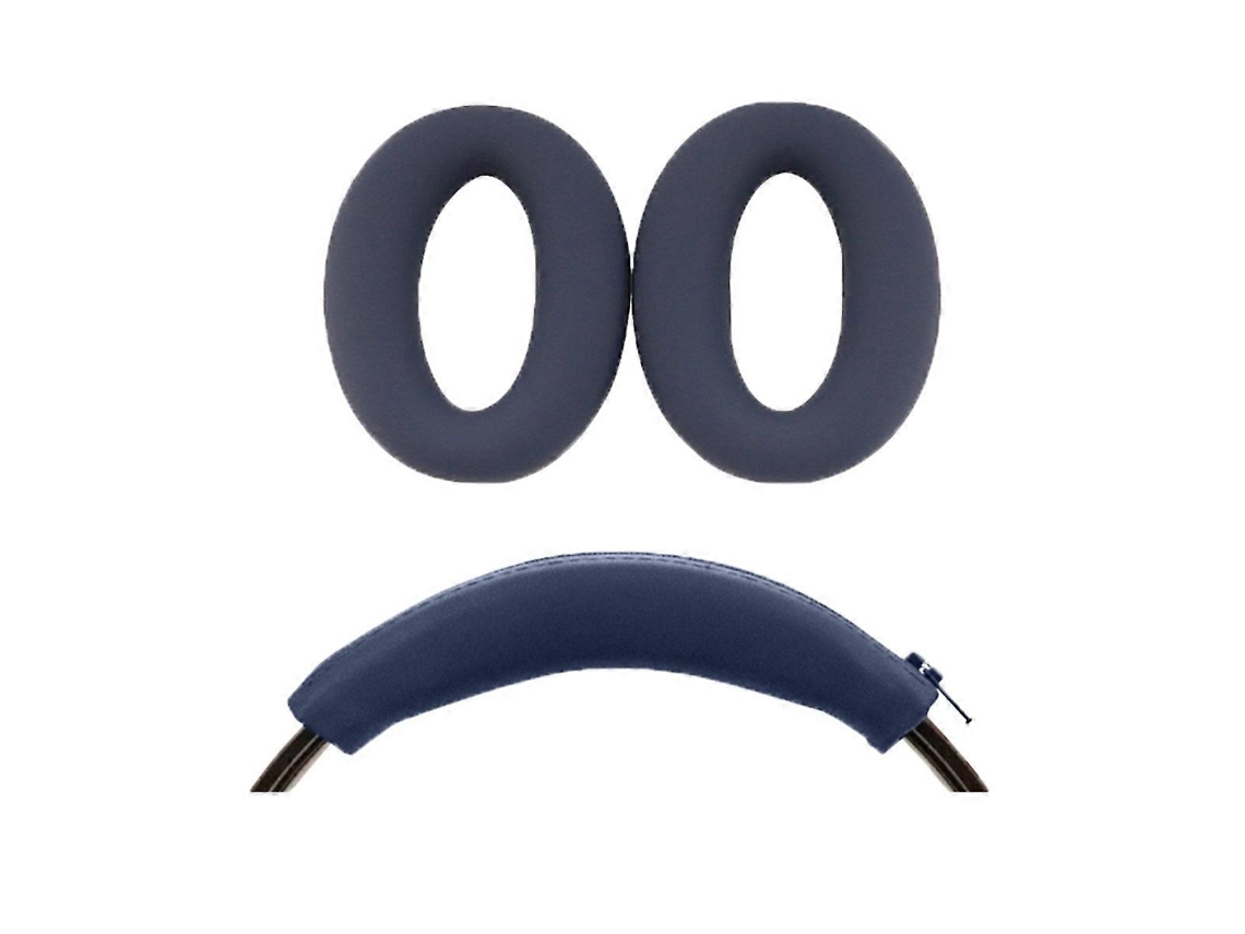 Almohadillas Para Auriculares Wh-xb910n, Color Azul Oscuro