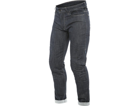Pantalones para Hombre DAINESE Denim Slim Tex Gris para Motociclismo (38)