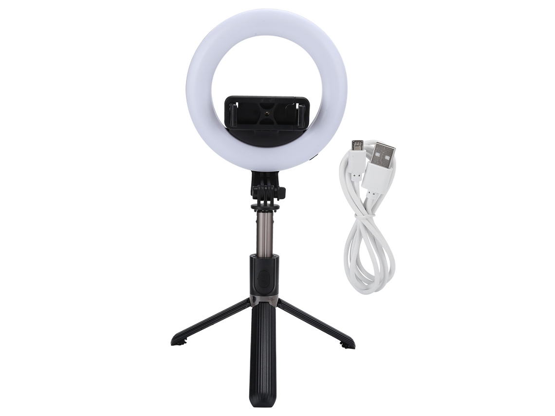 Palo De Selfie Bluetooth Universal Para Teléfonos Móviles Multifuncional Para Transmisiones En Vivo