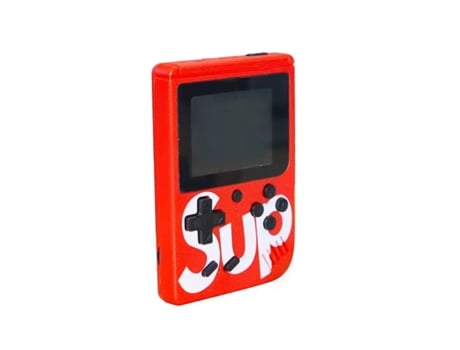 Mini Consola de videojuegos Retro KLACK K-SUP GameBox (Funciona portatil y conectada a TV) - Roja KLACK