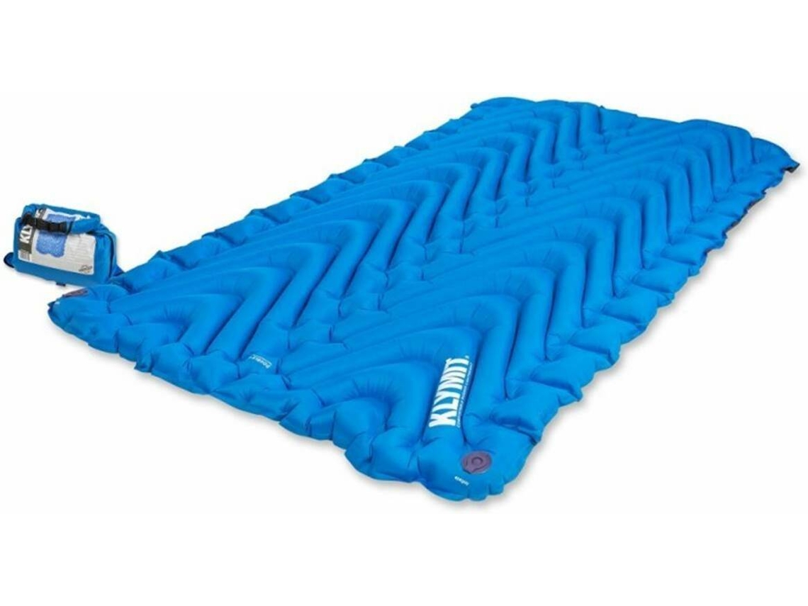 Colchón KLYMIT autoinflable duplo Azul
