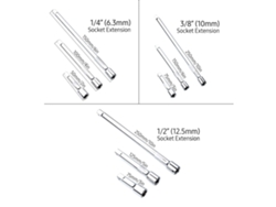Kit de extensión de interruptor de intermitentes Geevorks de 16 piezas con adaptadores y juntas universales de 1/4", 3/8", 1/2"