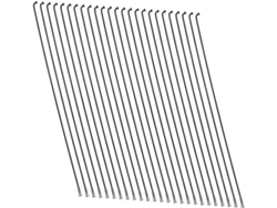 72 radios de acero de alta resistencia, de 289 mm, para bicicletas.