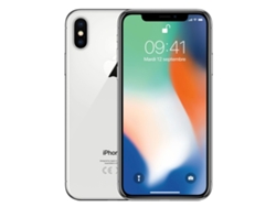 iPhone X APPLE (Reacondicionado Señales de Uso - 64 GB - Plateado)