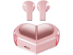 Auriculares Con Cable | Diseño Versátil En Forma De Corazón: Elegante Y Duradero.