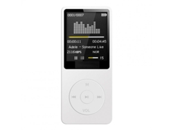 Reproductor MP3 Bluetooth Sin Pérdidas Radio Fm Portátil Al Aire Libre Blanco